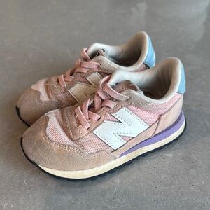 New Balance Pink Retro Sneakers